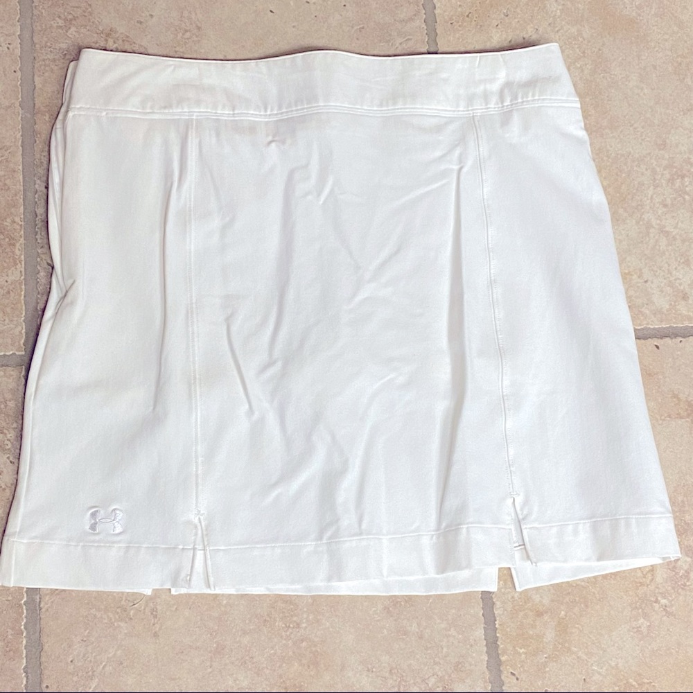 White Under Armour golf skirt size 8